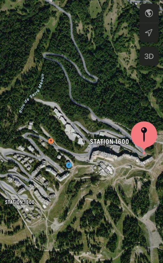 Studio Puy Saint Vincent 1600 Les Pres Екстер'єр фото